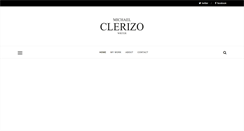 Desktop Screenshot of michaelclerizo.com